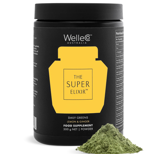 WelleCo - The Super Elixir - Ginger & Lemon  300g
