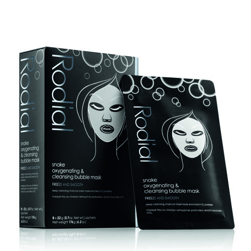 Rodial - Snake Oxigenating & Cleansing Bubble Mask caja 8 unidades