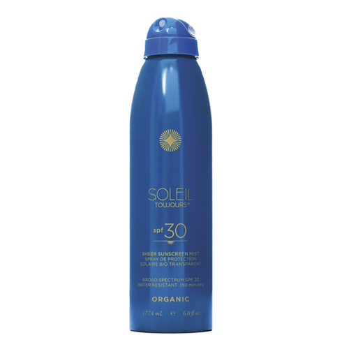 Soleil Toujours - Organic Sheer Sunscreen Mist SPF 30